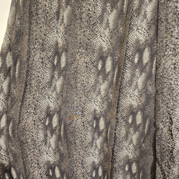 Rare Vintage 90's Dana Buchman Dress Luxury 2 Piece Snake Print 14 With Tags NOS - Picture 7 of 16